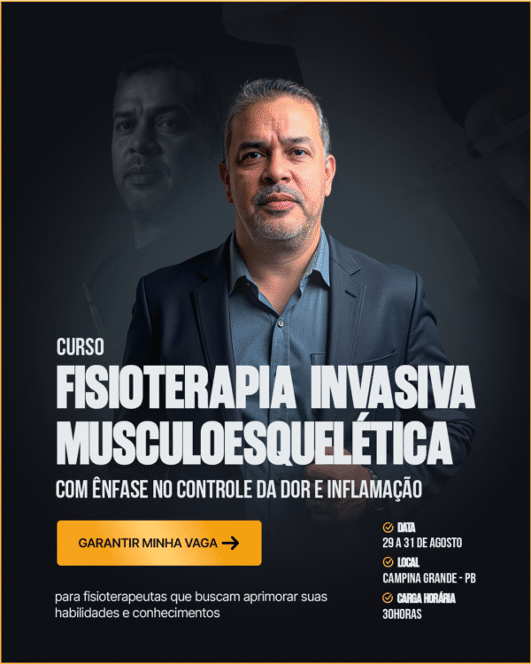 Curso Fisioterapia invasiva musculoesquelética com ênfase no controle da dor e inflamação