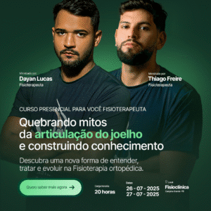 Curso quebrando mitos da articulação do joelho e construindo conhecimento