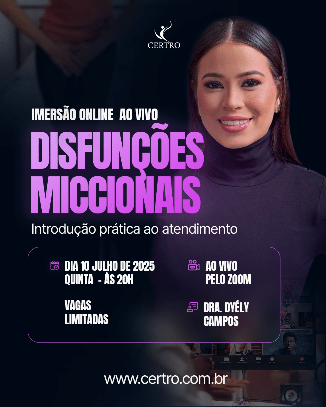 Imersão Disfunções Miccionais - Dra. Dyély