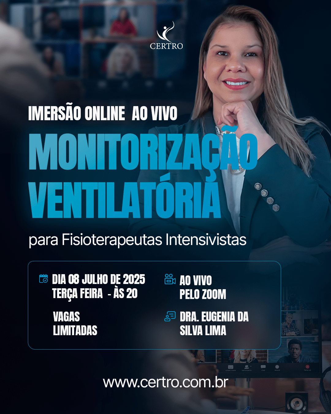 Imersão Monitorização Ventilatória - Dra. Eugenia da Silva Lima